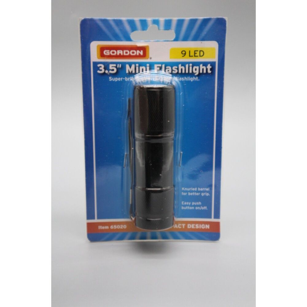 9LED FLASHLIGHT 3.5" (GNP004225)